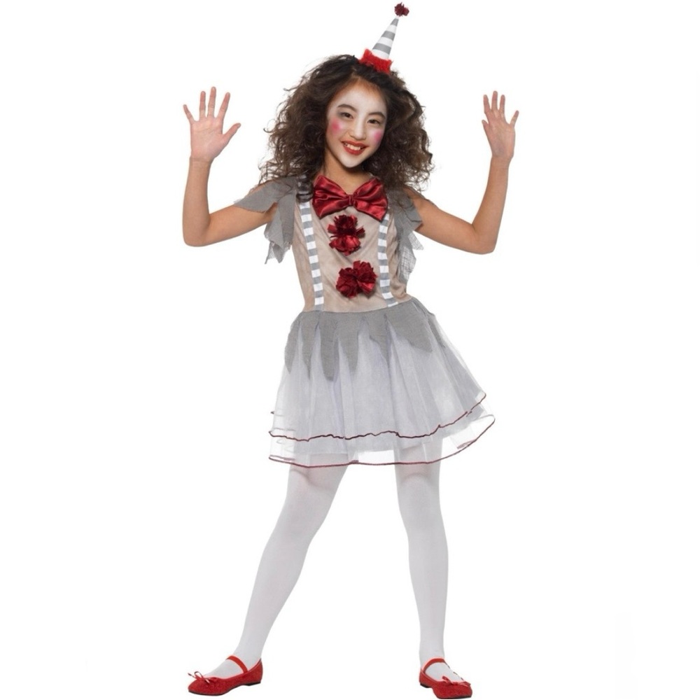 NWT Vintage Clown Girl Costume